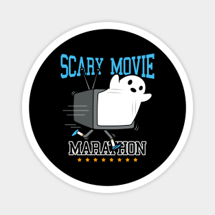 Scary Movie Marathon Magnet